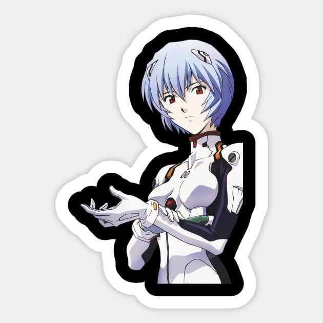 Rei Sticker by GatsuOnBerserk